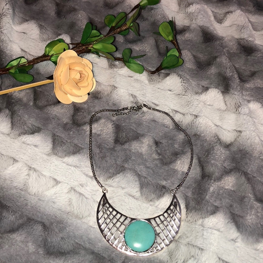 Summer fun necklace! Turquoise stone